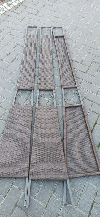 Ratanowe boki na taras