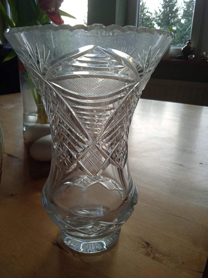 Kryształowy wazon kryształ