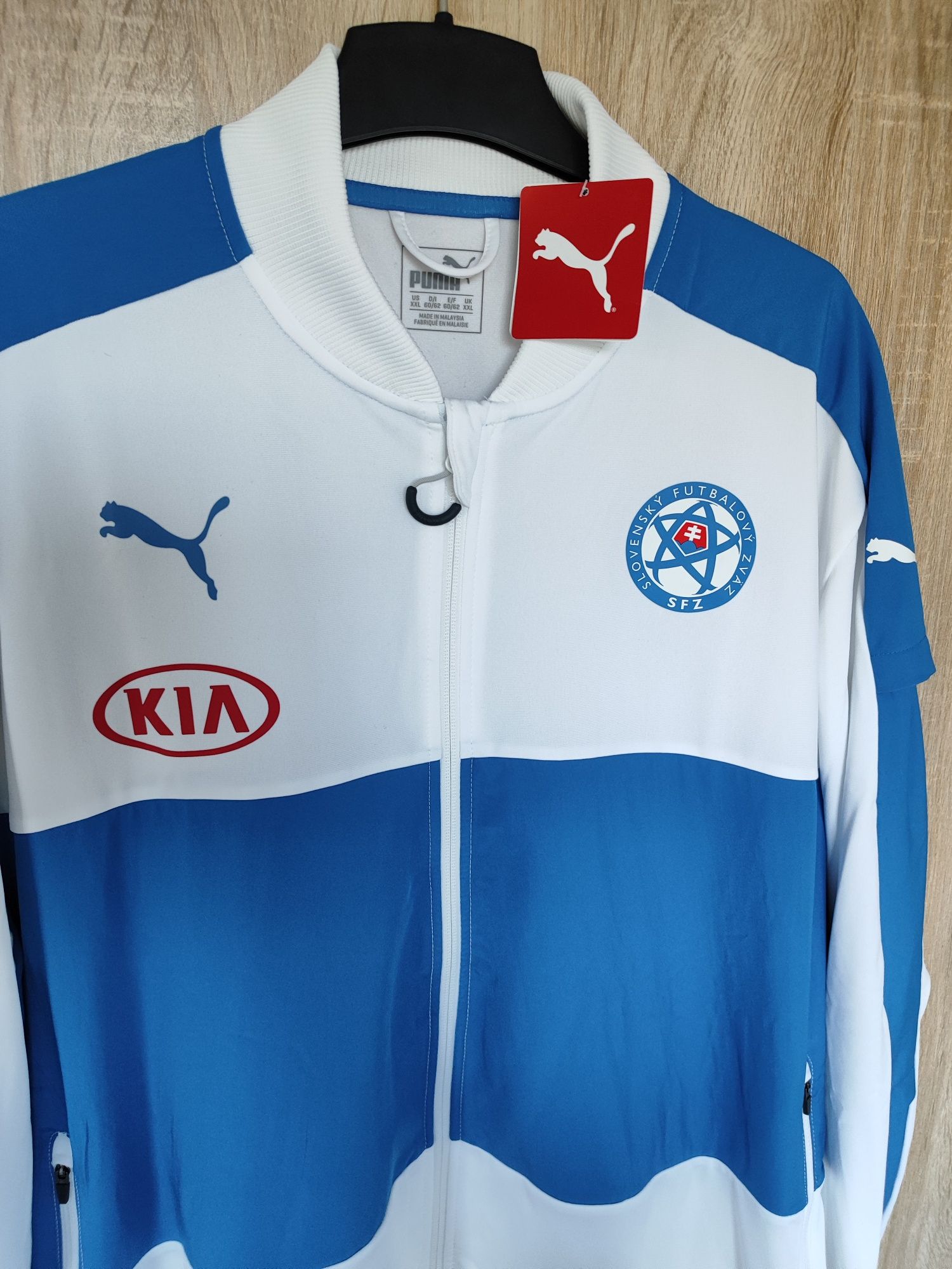 Kurtka / bluza piłkarska męska Puma Reprezentacja Słowacja 2016/17 XXL