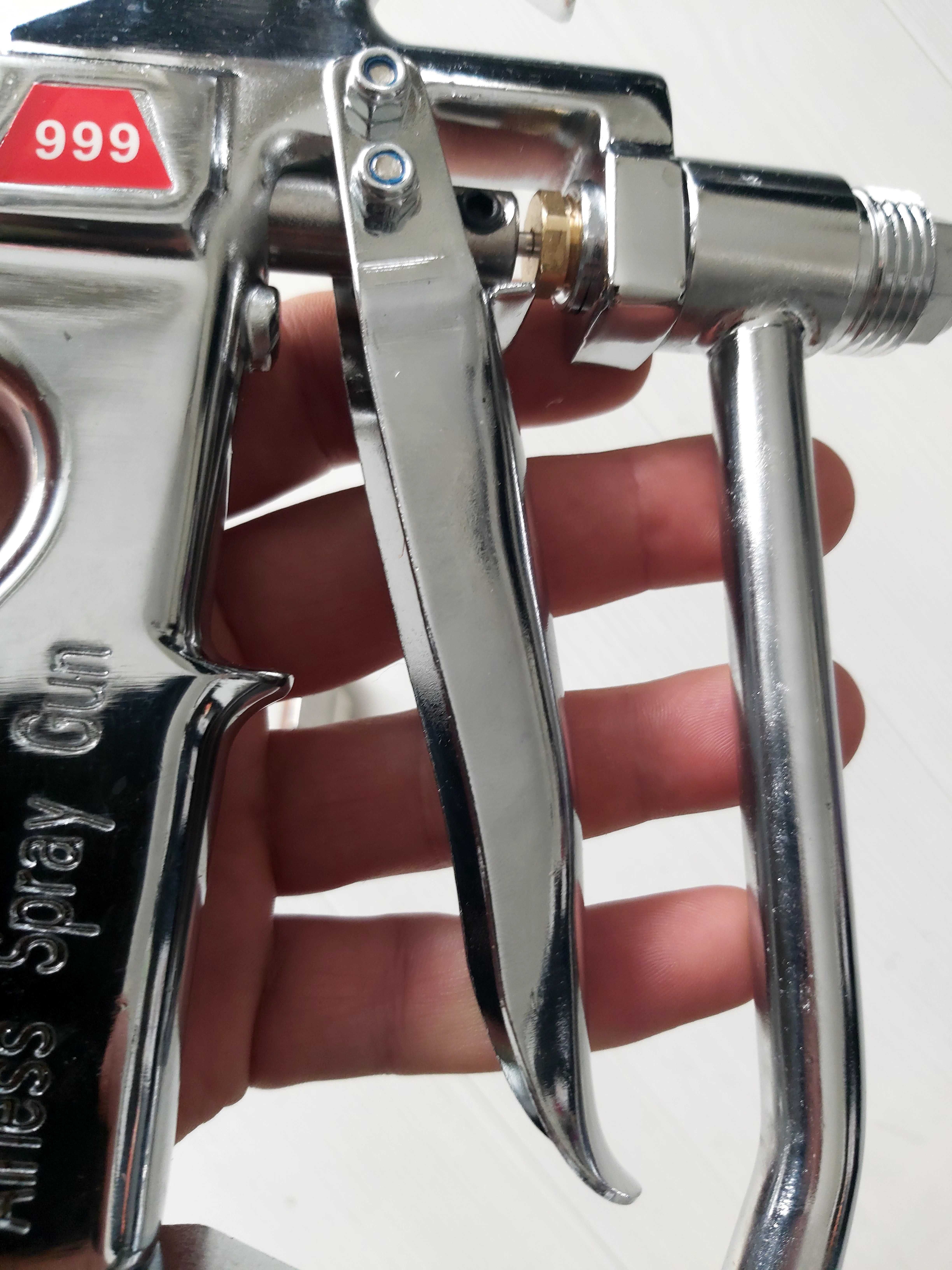 Pistolet spachlarski Cobra 999 -przyłącze wąż 3/8 + redukcja na 1/4