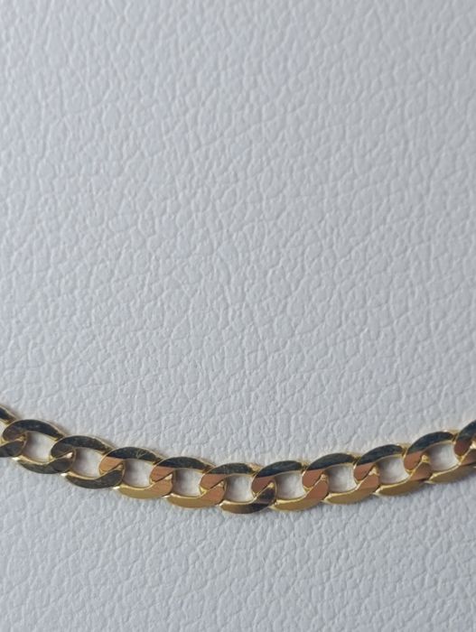 Złoty łańcuszek o splocie Pancerka Złoto próby 585° 14k