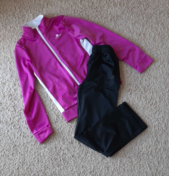 Dres dziewczęcy Decathlon Domyos Gym'y rozm. 125/132