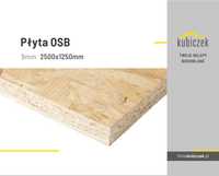 Płyta OSB (OSB-3) - wymiary 2500x1250mm, grubość: 9mm