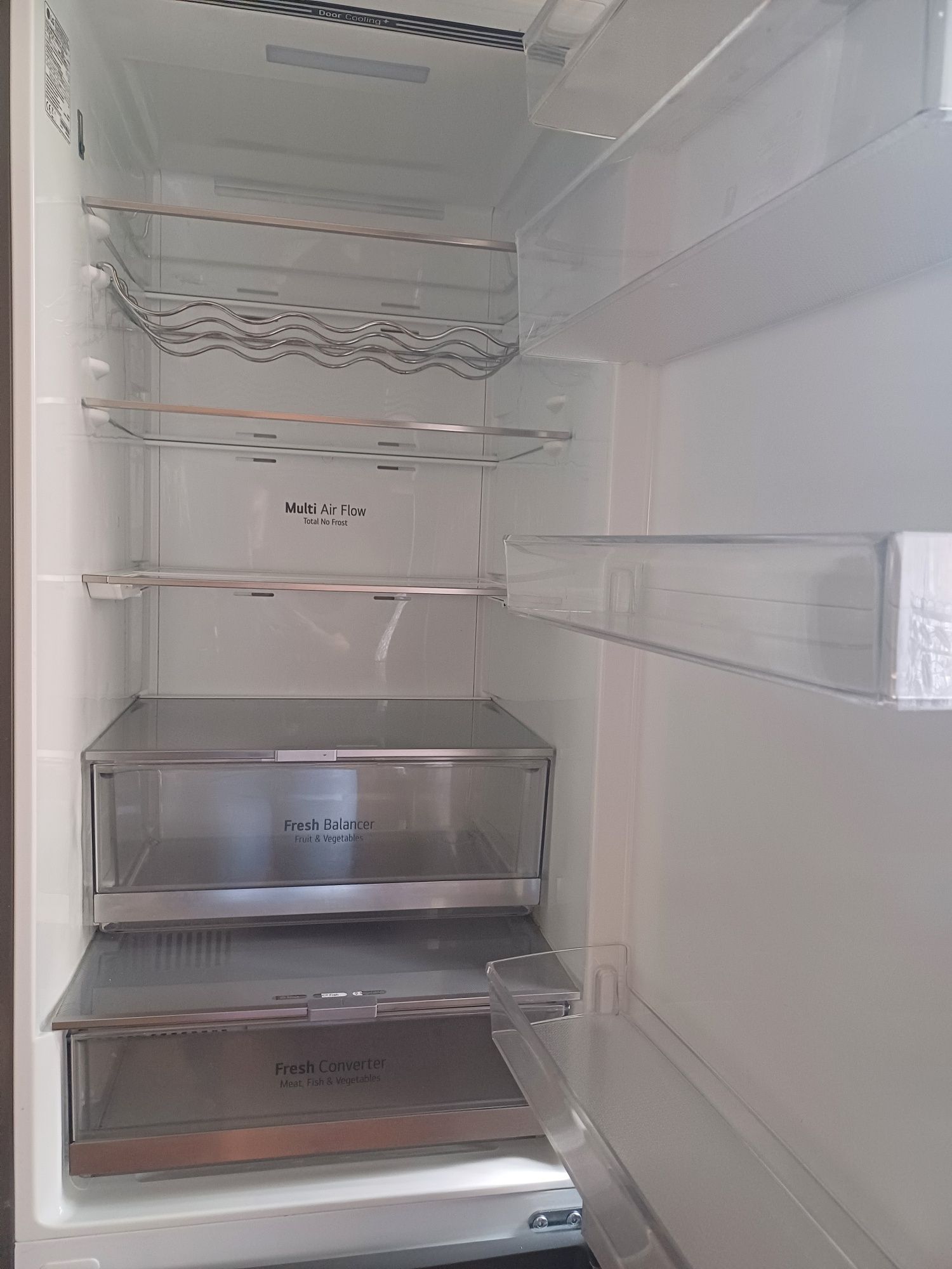 Lodówka LG no frost wysoka uszkodzona