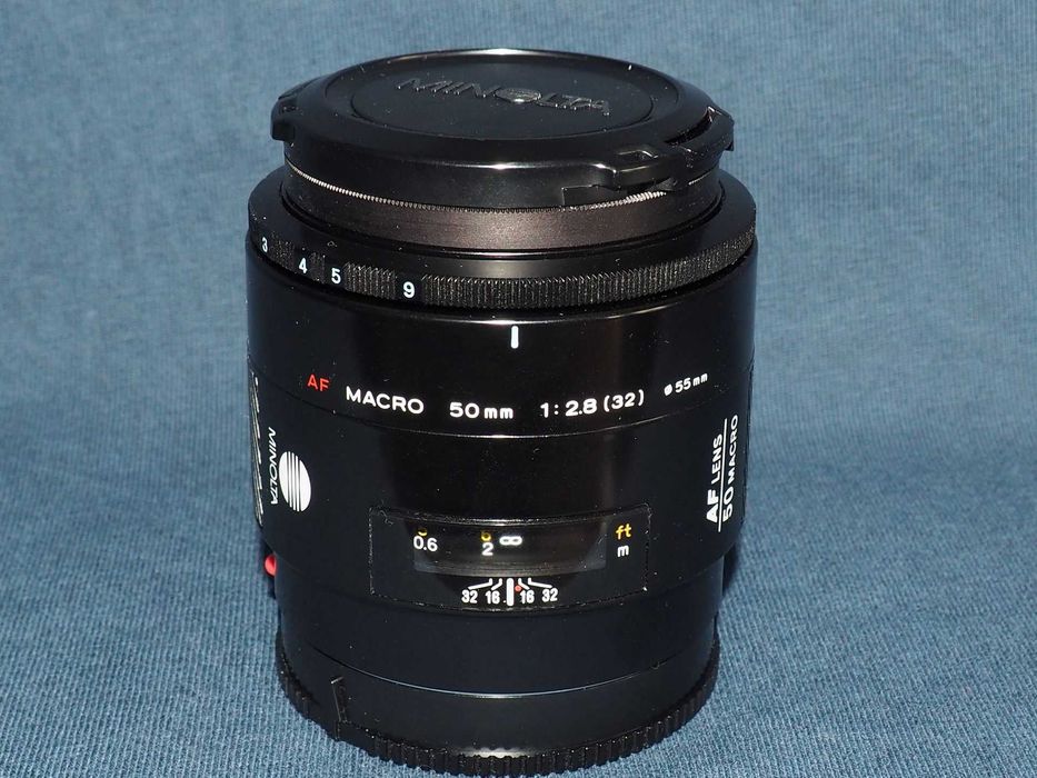 Obiektyw Minolta AF Macro 50mm f2.8.