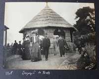 RAINHA D. AMÉLIA VISITA EXPOSIÇÃO DE AVES 1906 de ANTÓNIO NOVAES