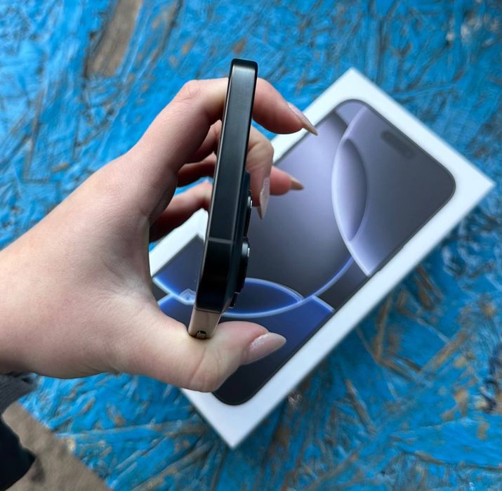 iPhone 16 pro max 256 gb open box ( фізична сім карта) 100%