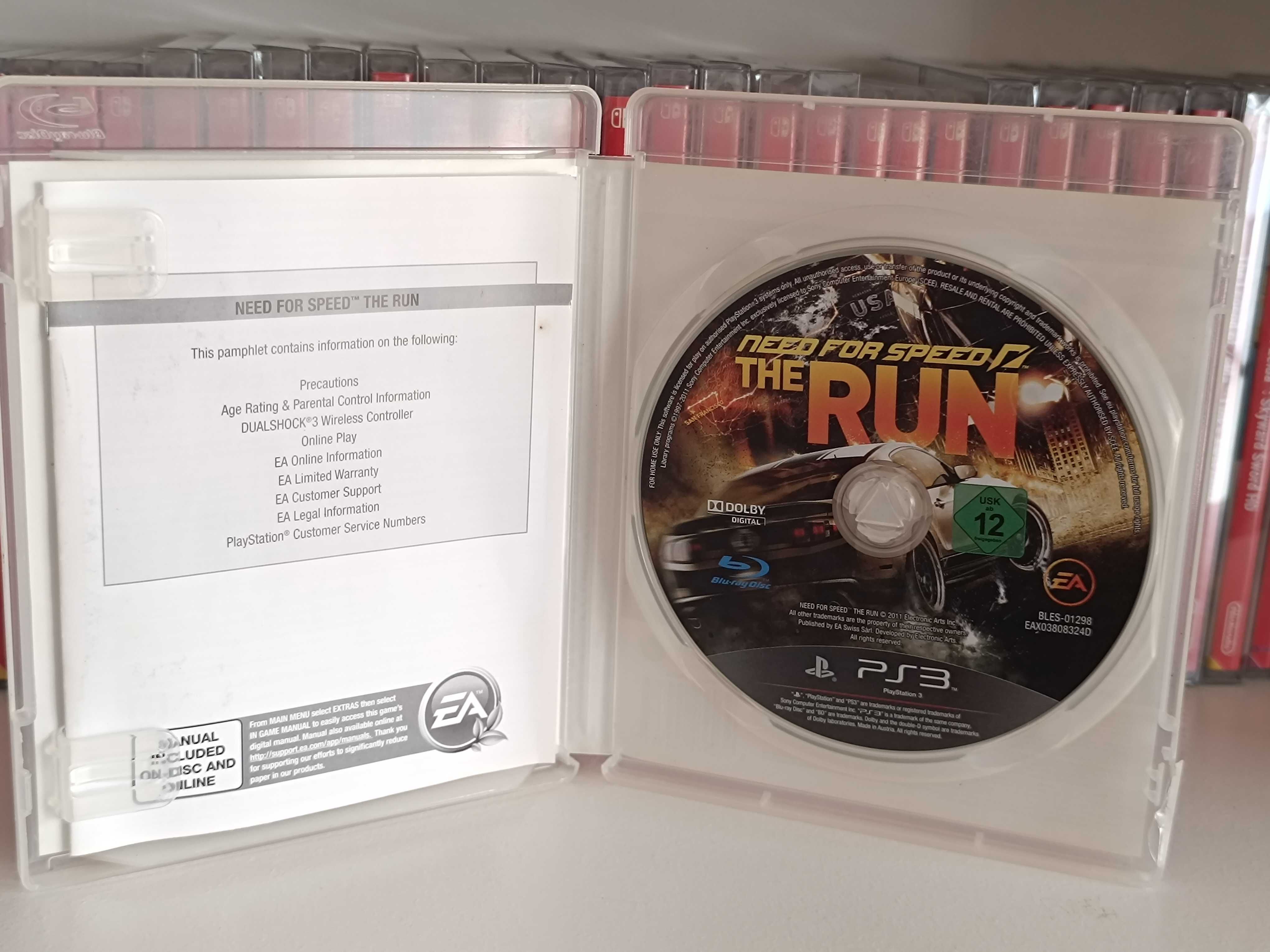 PS3 Jogos Need For Speed: The Run e Need for Speed Hot Pursuit