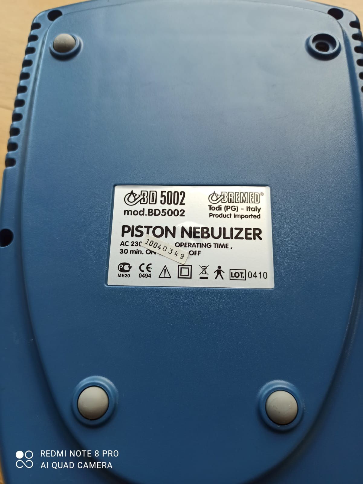 Inhalator bremed nowa maseczka itp