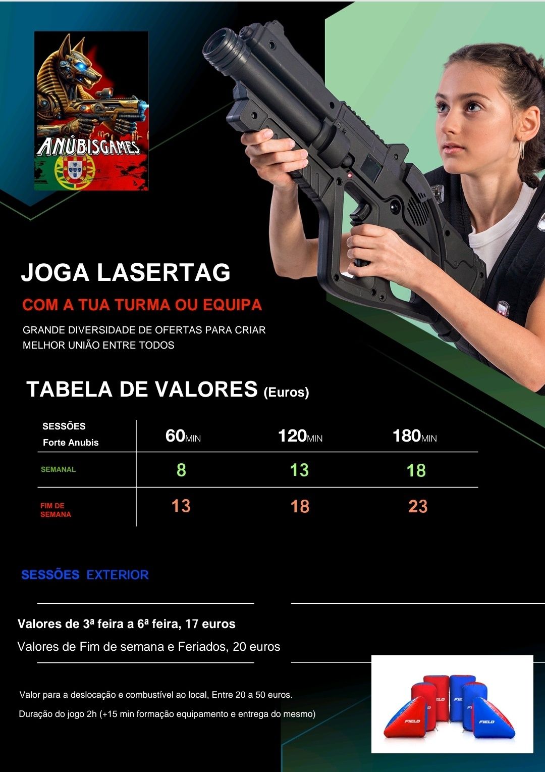 Jogos LaserTag, Aniversários Margem Sul ,Team-building,  Equipas, Esc