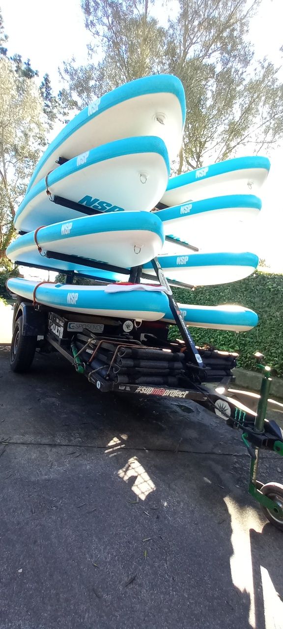 Atrelado para pranchas Sup Stand Up Paddle
