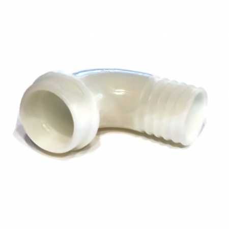 Kolanko GZ 90st 1 1/2"x38mm - PVC Biały