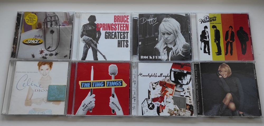 Фирменные CD B.Springsteen,Space,Ting Tings,Razorlight,P.Nutini,C.Dion