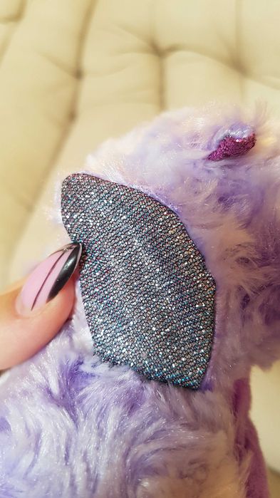 TY Beanie Boos глазастик сиреневая сова OWLIVIA 15 см