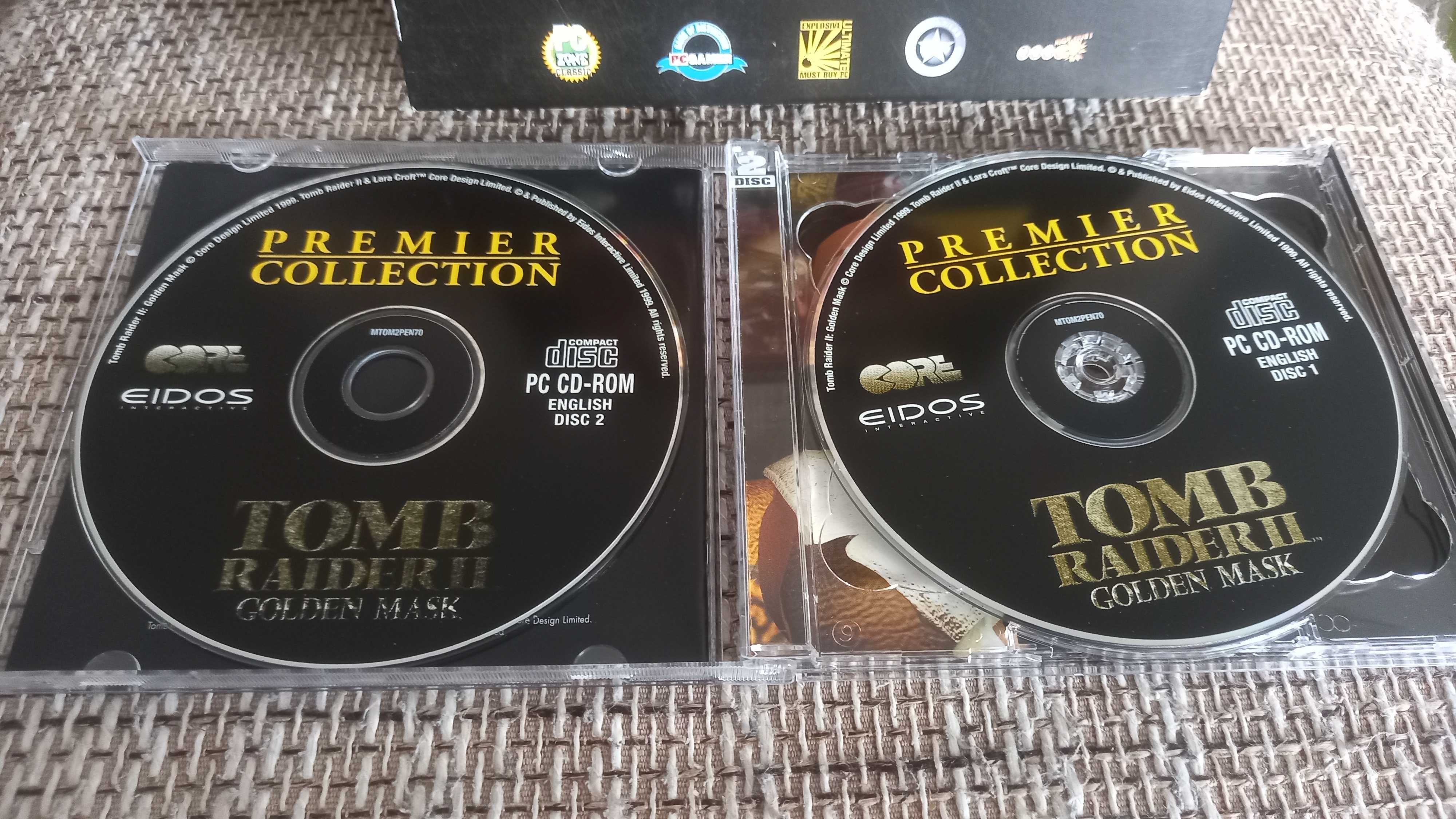 Tomb Raider 1, 2, 3 expansões PC Big Box (UK)