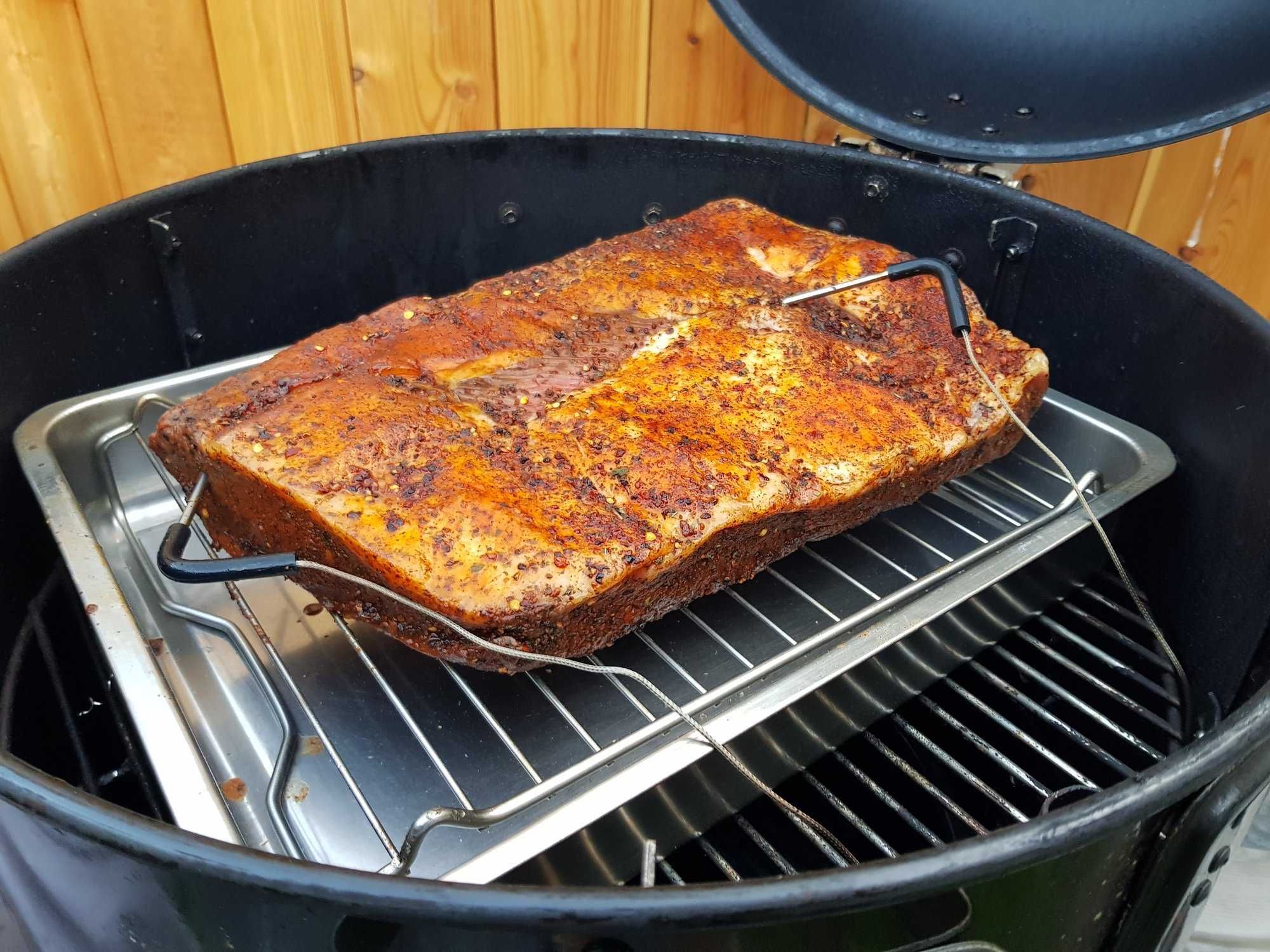 Поддон Подставка под мясо рыбу для гриля Weber духовки копчения