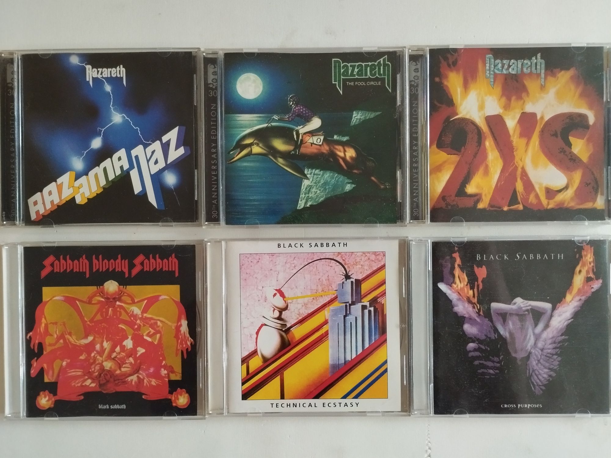 Продам CD Black Sabbath,Deep Purple,Jethro Tull,Helloween,Nazareth.