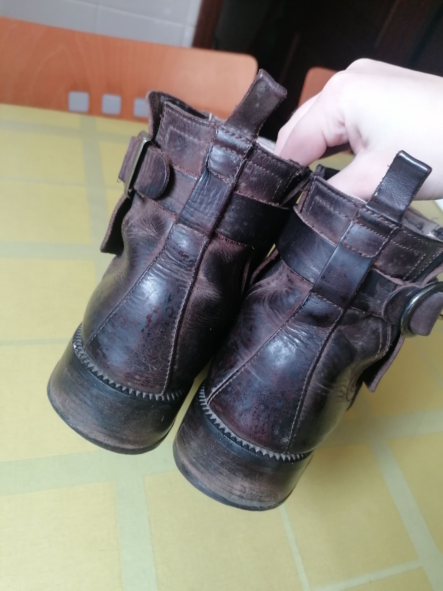 Bota de cabedal da Levi's