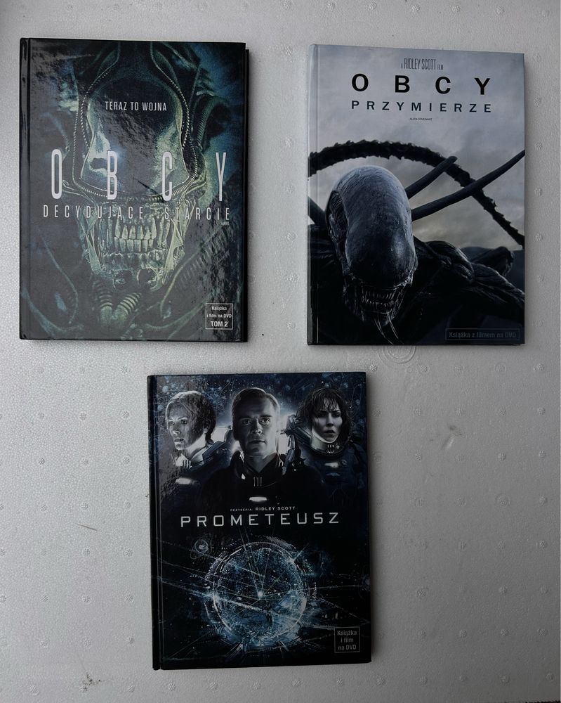 Filmy DVD Obcy, Prometeusz 3 sztuki