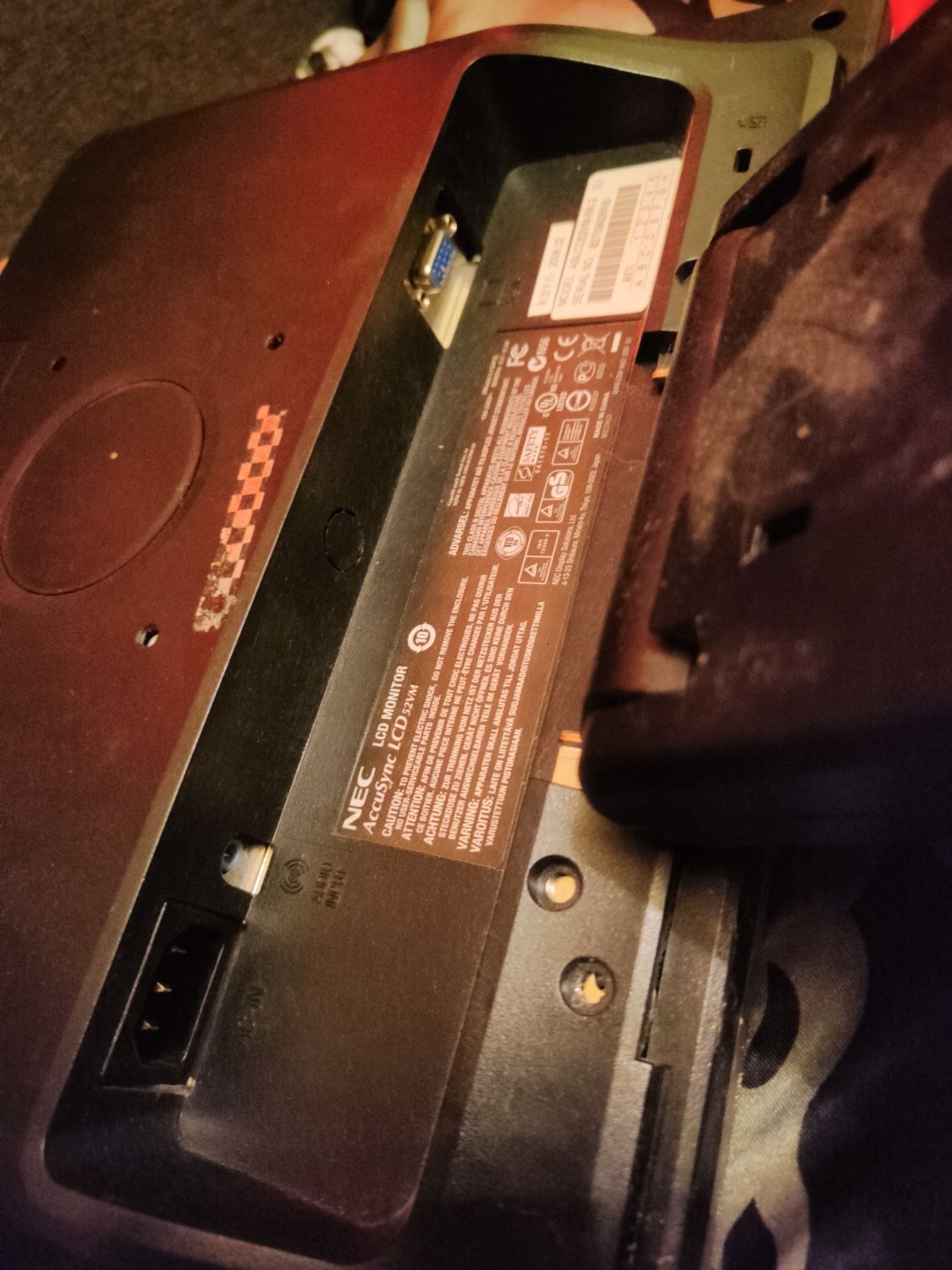 Monitor LCD stary