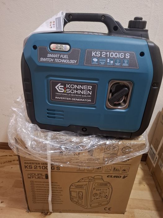 Інверторний газобензиновий генератор Konner&Sohnen KS 2100iG S