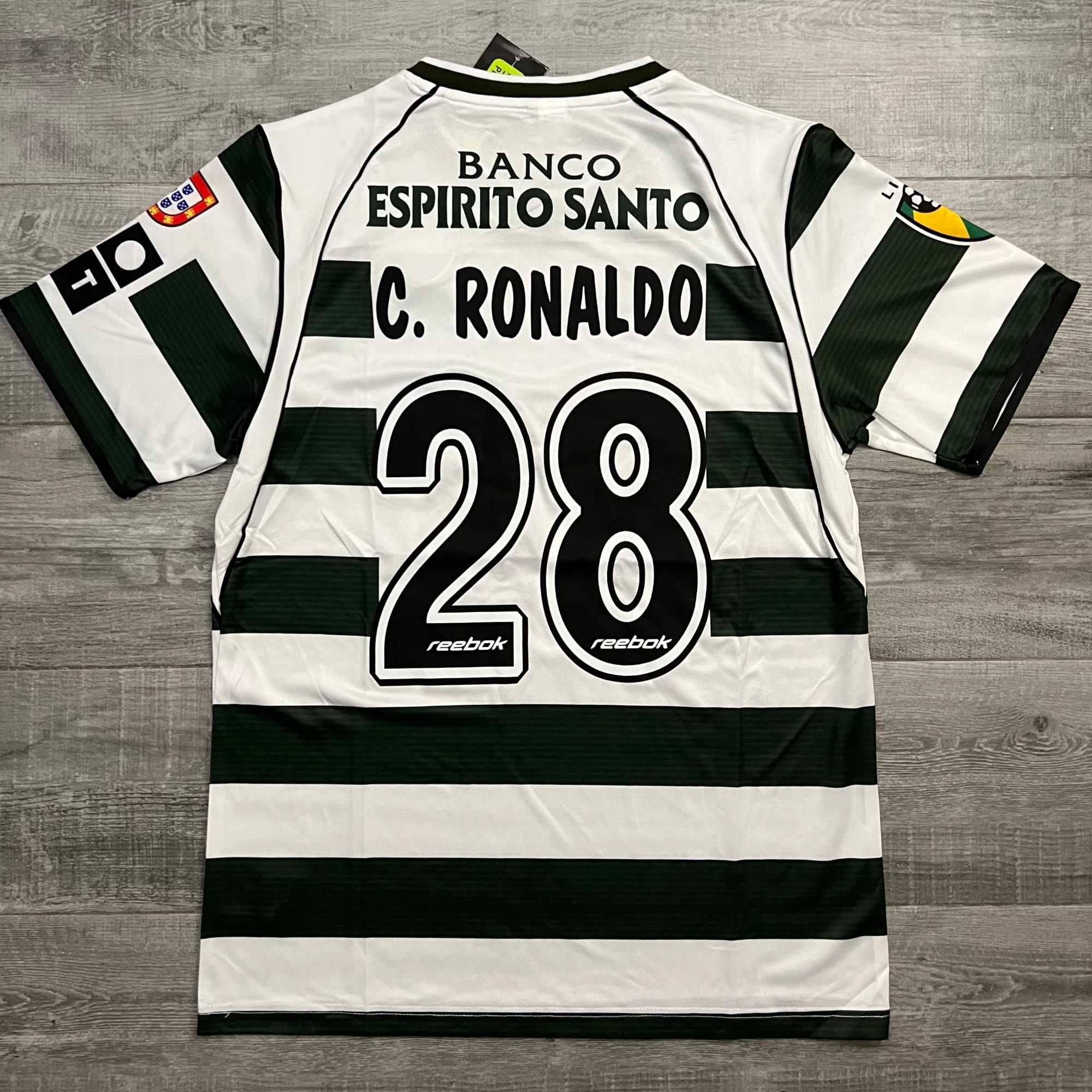 Koszulka Sporting Lizbona 2002/03 Ronaldo #28