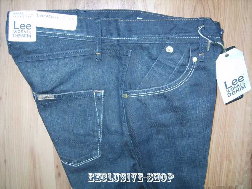 Lee Nampa spodnie jeansowe damskie rurki W26 L33 pas 76 cm