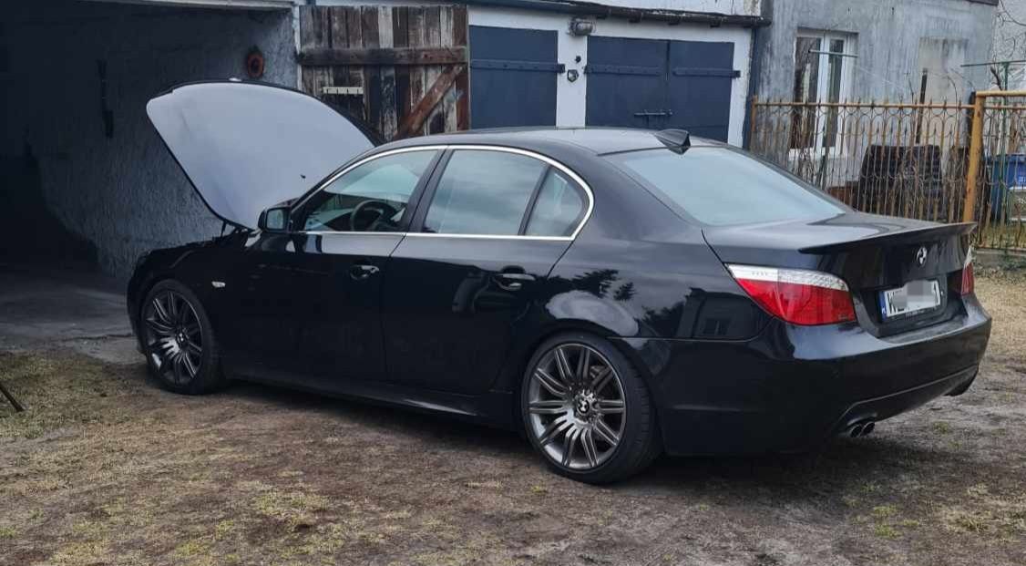 Org felgi styling172 pajaki do BMW E60 chrome shadow po regeneracji