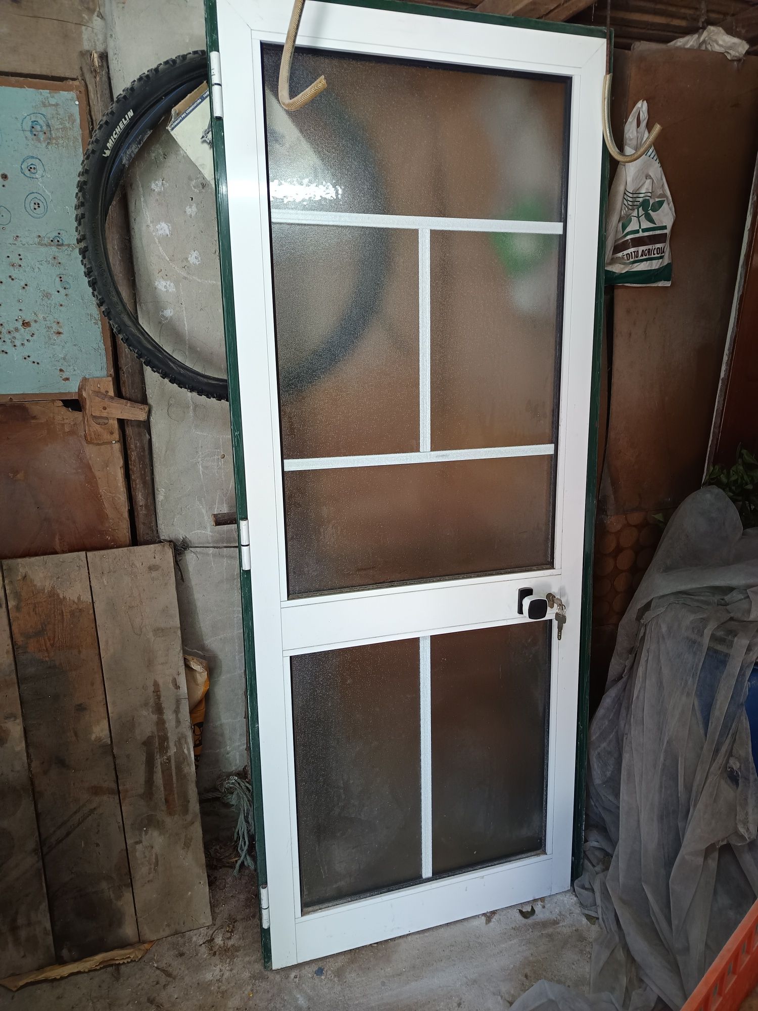 Porta com vidro duplo