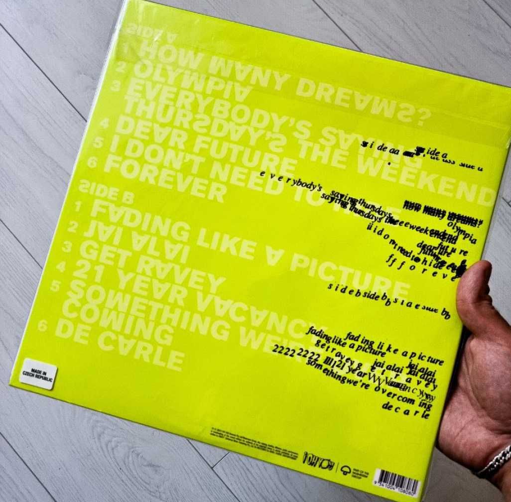1LP платівка DMA’S - how many dreams? 180g neon yellow