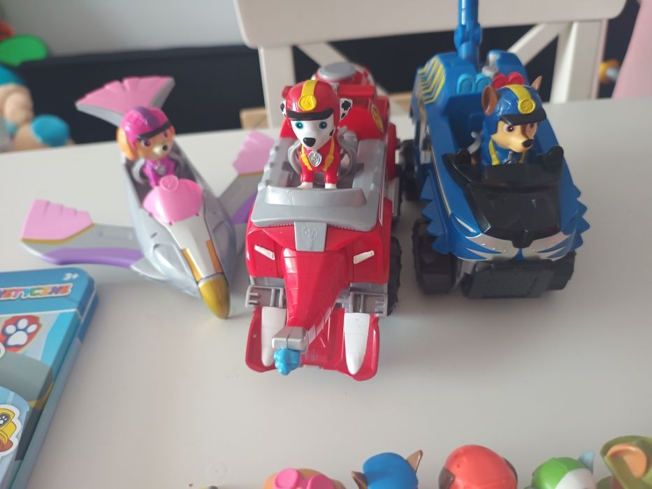 Psi patrol / paw patrol samochody pojazdy
