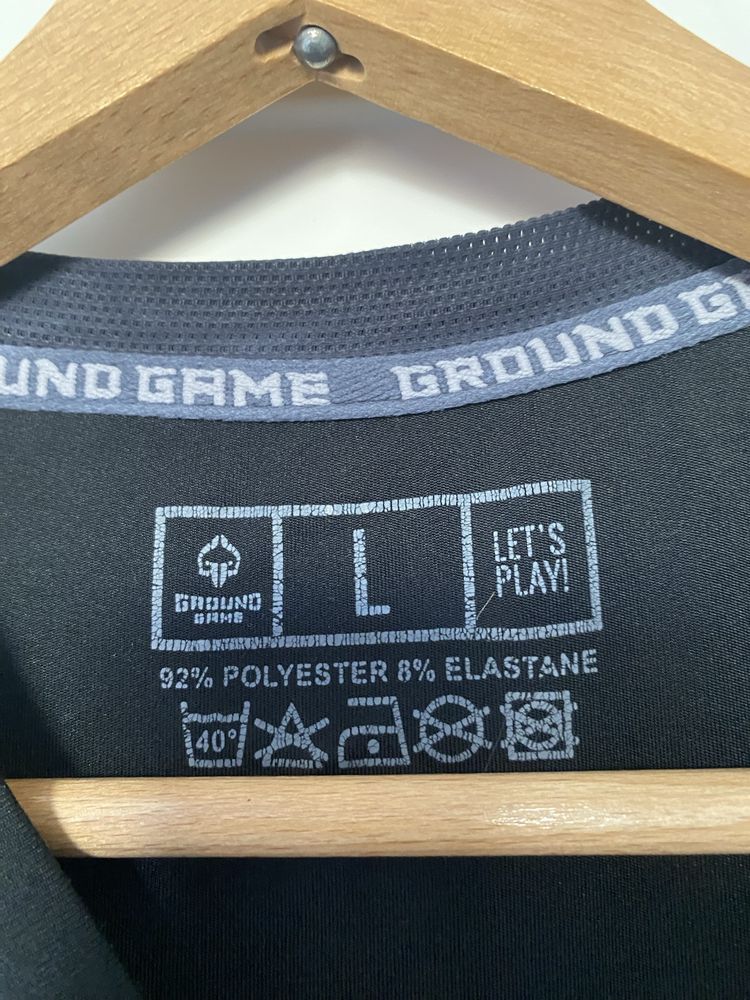 Rashguard Ground Game Czarno Szary