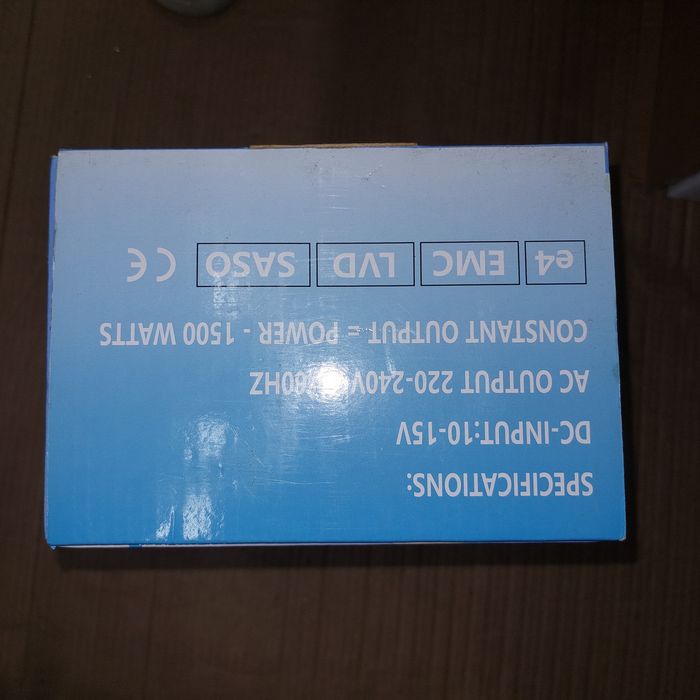 преобразователь напряжения 12в 220в