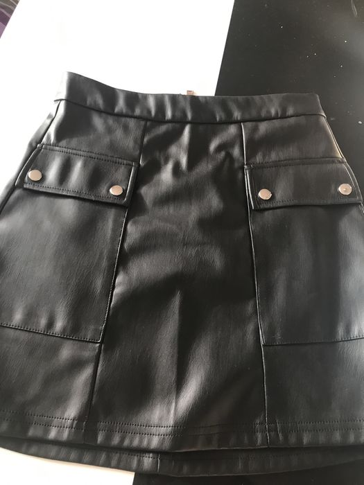 Spódnica z ekoskory rozmiar xS