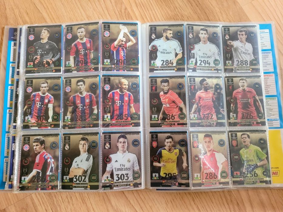 Album Panini CL 2014/15 . Full , kolekcjonerski.