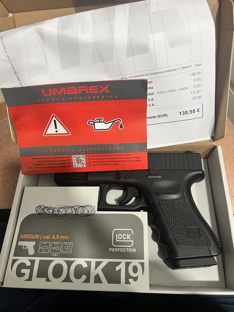 Air soft Glock 19 Nova