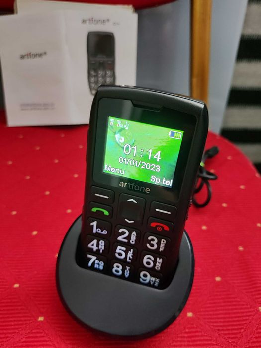 Telefon Komórkowy dla Seniora Artfone C1+ duże przyciski Smartfon SOS