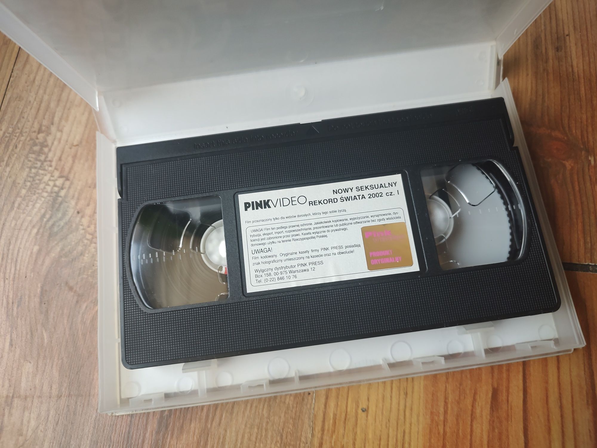 646 rekord świata Klaudia figura VHS