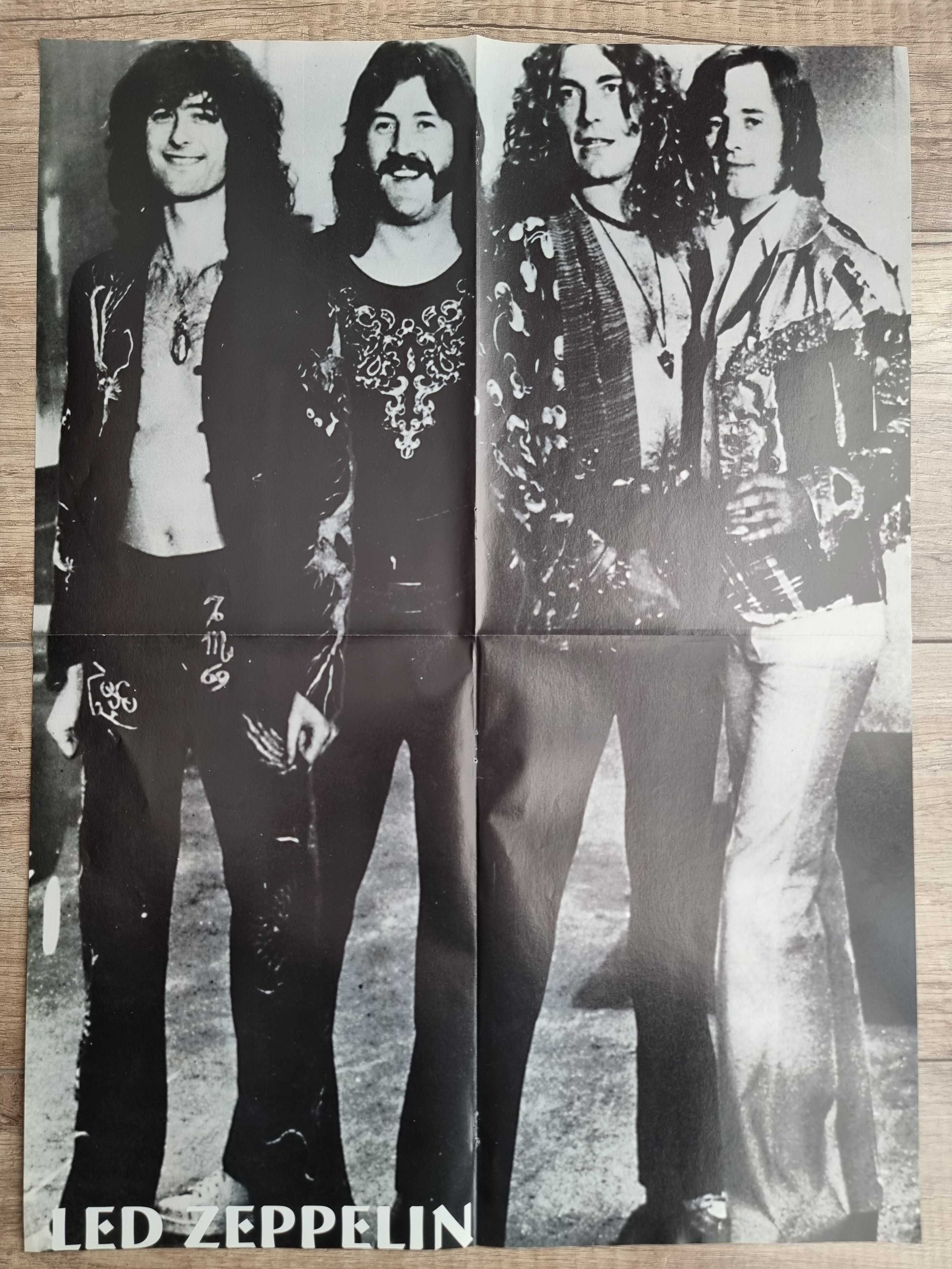 UNIKAT! Plakat LED ZEPPELIN - Format A2 (40 x 60 cm) - NOWY!