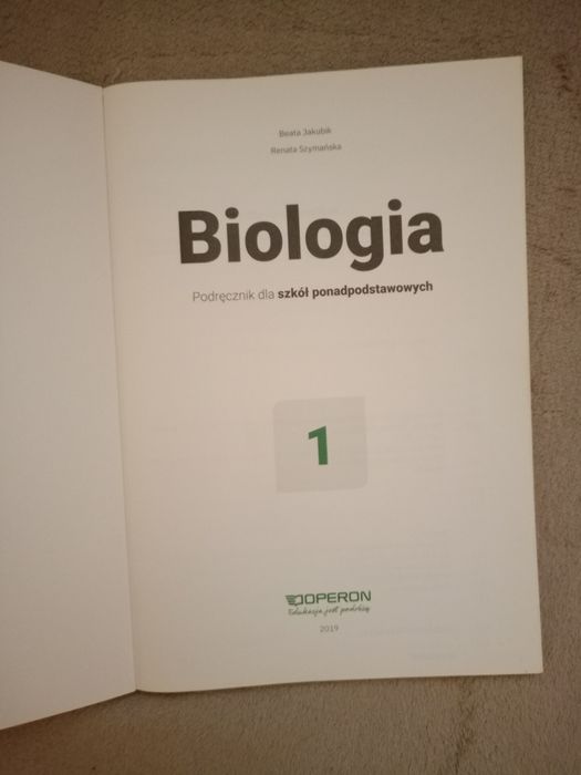 Podręcznik do biologii. Biologia dla szkoły ponadpodstawowej Operon
