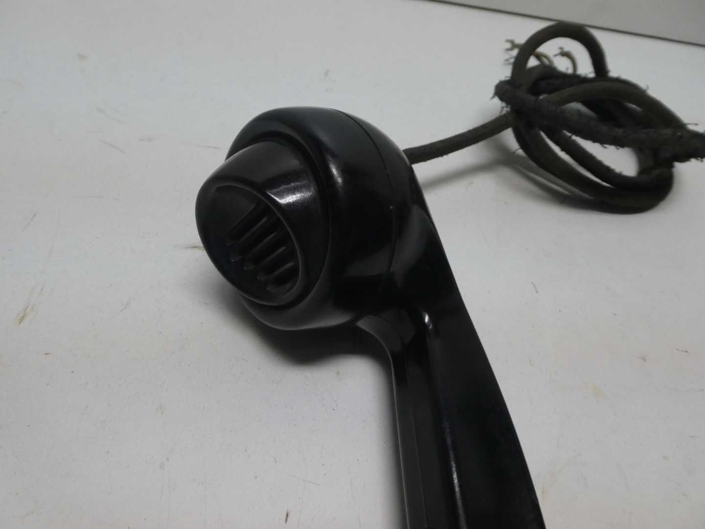 Słuchawka do telefonu stacjonarnego retro czarna RWT