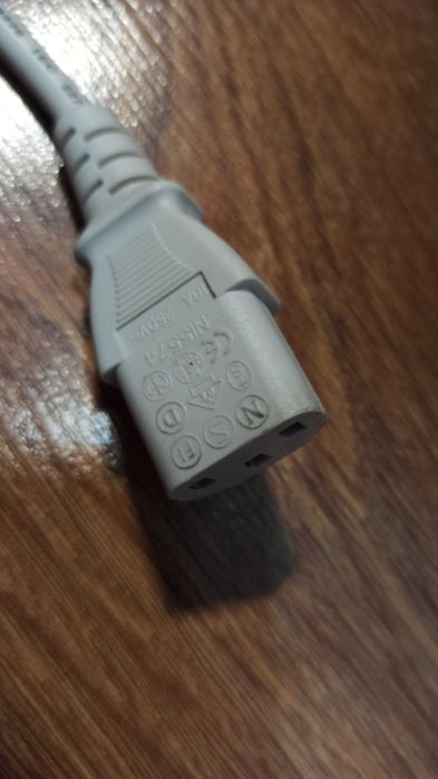 Kabel przewód zasilający do komputera drukarki monitora TV 180 cm