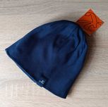 Dziecięca czapka granatowa, wiosna jesień, r. 50-52, Konwar.