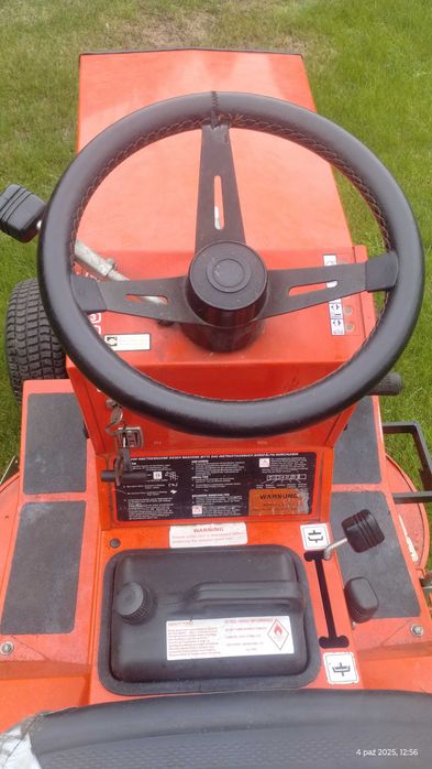 Traktorek kosiarka zamiatarka Echo