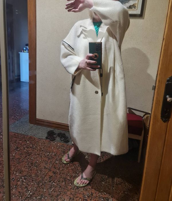 Альпака пальто новий