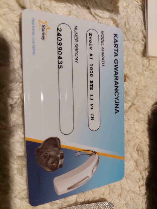 Aparat słuchowy Starkey Evolv AI 1000 BTE 13 - 2szt