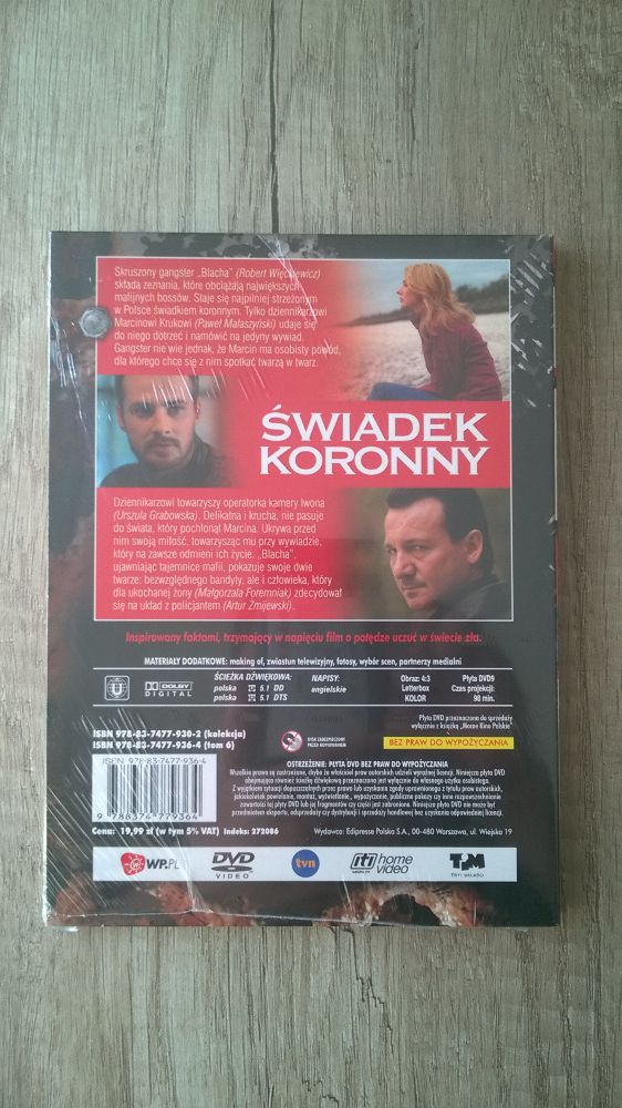 Swiadek koronny - dvd.