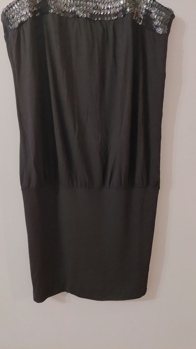 Czarna tunika/sukienka M,L,XL