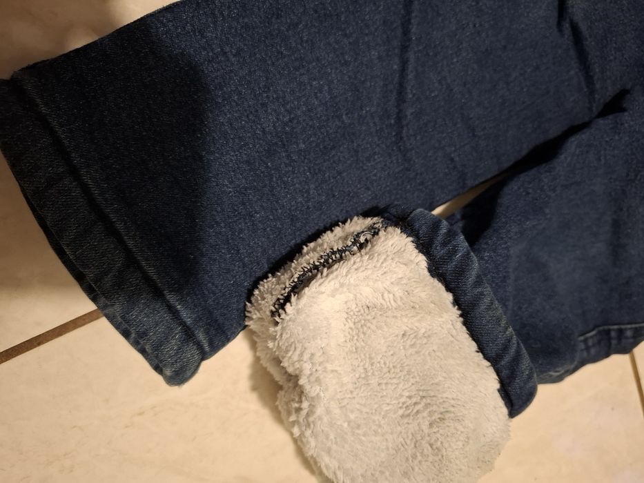 Джинси зимові, утеплені, махра