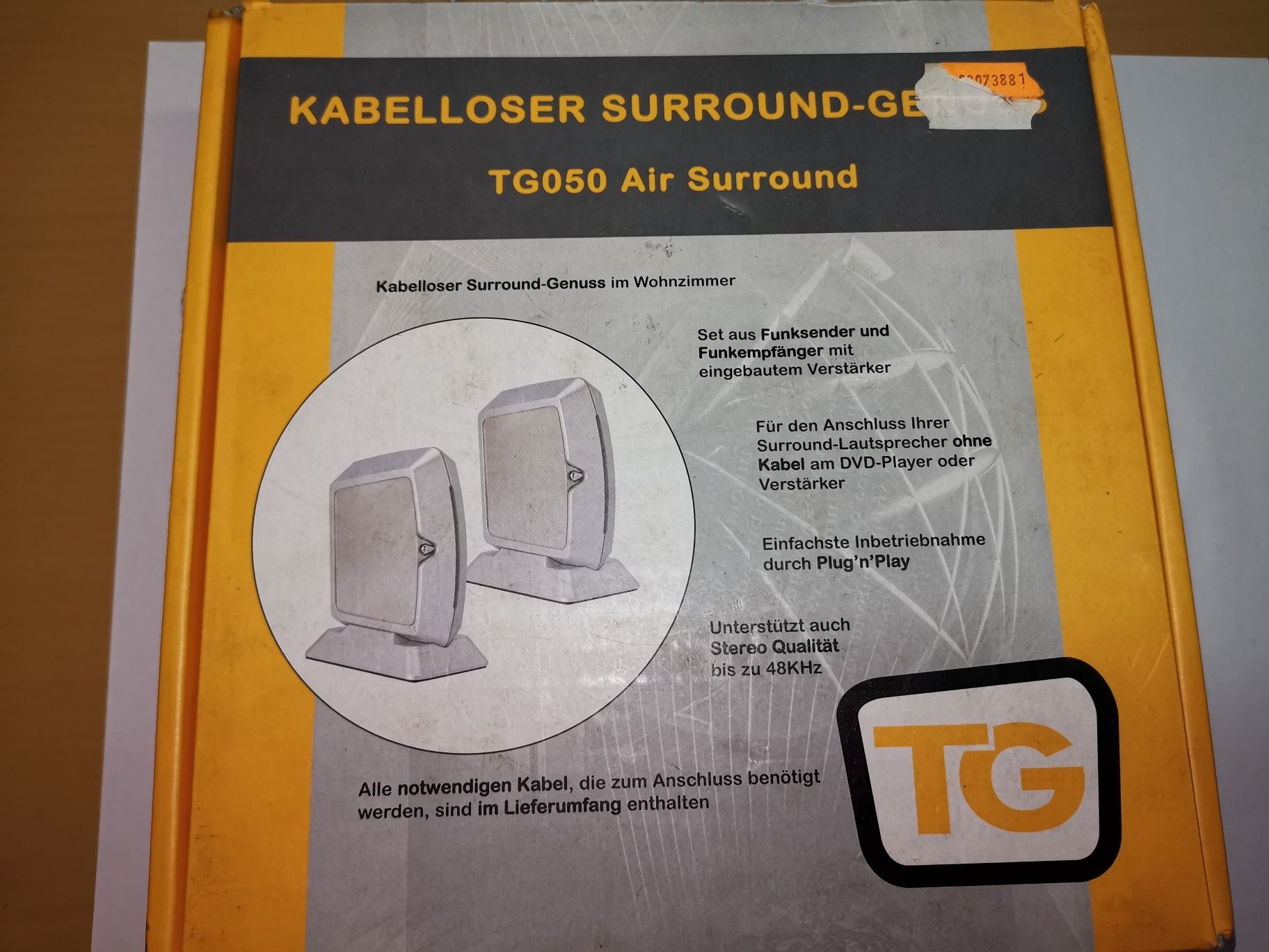 TG050 Air Surround. Беспроводное объемное звучание.